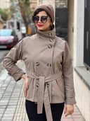 بارانی یقه بلند ریتزی