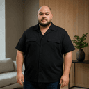 پیراهن آستین کوتاه سایز بزرگ